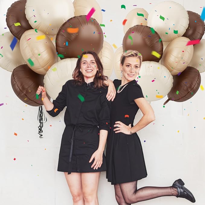 20PCS Round Shaped Balloons, 18 Inch Round Foil Balloon - Image 5