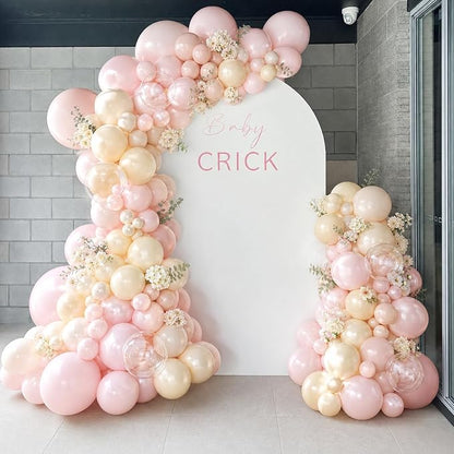 Pink and Yellow Balloon Arch Kit - Image 7