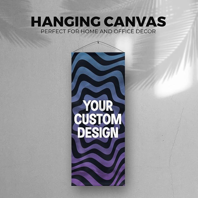 DC Custom Canvas prints with your photos Custom Wall Hanging Made in USA | Long - Image 7