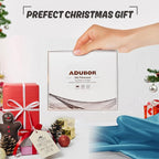 Adubor 100% Silk Pillowcase - Mulberry Silk Pillow Cases, 23 Momme 6A Grade Fibers, Silk Pillow Case for Hair and Skin Health, with Hidden Zipper (King 20''×36'', Peacock Blue, 1PC)