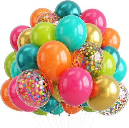Tropical Rainbow Balloons Kit by Lingqiang