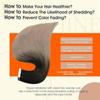 Full Shine Balayage Tape in Hair Extensions Real Human Hair Color 1B Off Black Ombre 18 Ash Blonde Seamless Skin Weft Tape ins Human Hair Extensions 18Inch Remy Hair 50G 20Pcs Straight for Women