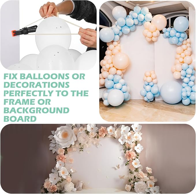 LemonRoad 12 Pack Large Balloon Arch Clips 4.5 Inch Heavy Duty Clips 100pcs - Image 6