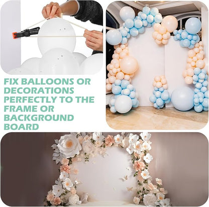 LemonRoad 12 Pack Large Balloon Arch Clips 4.5 Inch Heavy Duty Clips 100pcs - Image 6