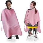 Allegro Combs Cutting Capes Adjustable 46X60 In. One-Size-Fits-All Stainless Steel Snap Buttons