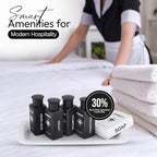150‑Piece Bulk Travel Toiletries Set | Hotel & Airbnb Essentials | 1.3 oz Wheat‑Straw Bottles | Guest Bathroom Supplies + Homeless Outreach Kit
