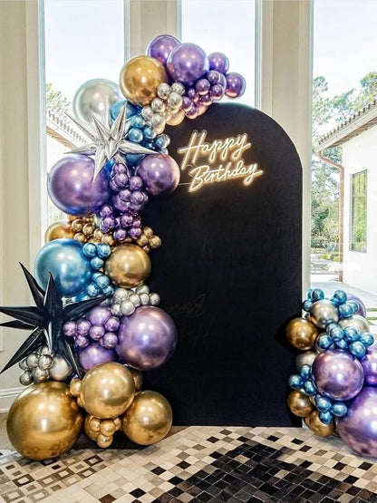 50 Pack Metallic Gold Balloons 12 Inch - Image 7
