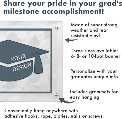 Let's Make Memories Personalized Graduation Banner Class of 2026 or Any Year - Image 3
