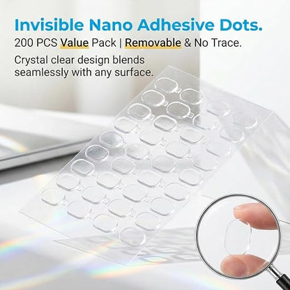 Double Sided Sticky Dots, 0.31" x 0.51", - Image 2
