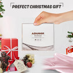 Adubor Silk Pillowcase 2 Pack for Hair and Skin with Hidden Zipper, Both Sides 23 Momme Silk Pillow Case (Pink, Standard: 20''x26'')