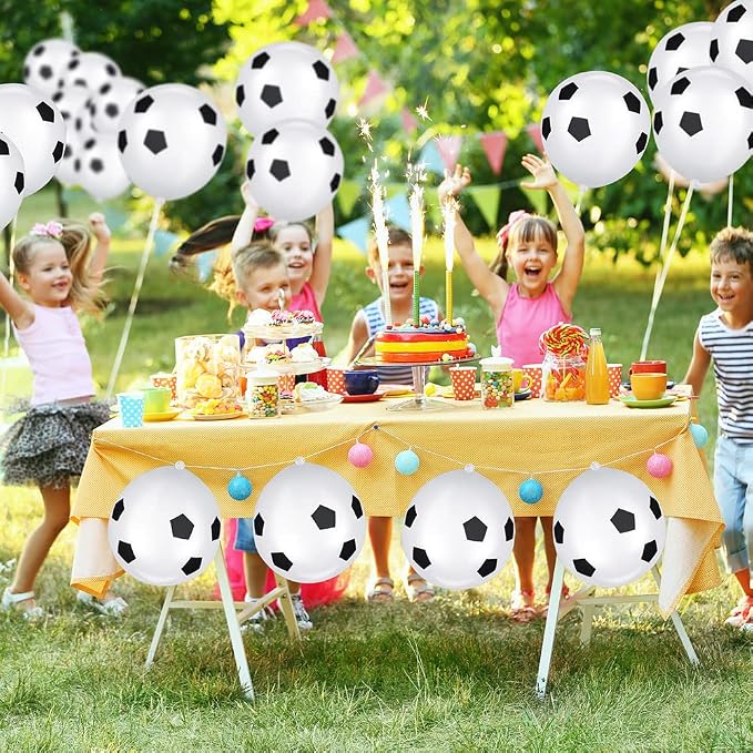 Ainiv 20 PCS Soccer Balloons, Football Theme Party Supplies Balloons | Football - Image 4