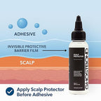 GHOSTBOND Scalp Protector - Sensitive Skin Barrier & Sweat Shield for Lace Front Wigs, Toupees & Hair Systems, Aloe Vera Infused Prep for Wig Adhesive - Protects Scalp & Extends Hold - 2 fl oz