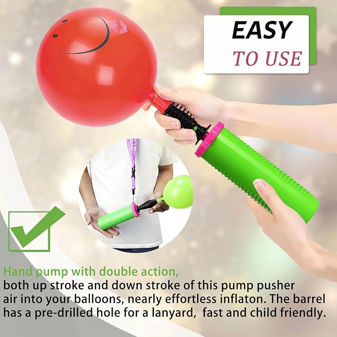 Balloon Pump Hand, Two-Way Dual Action, High Efficiency Manual Balloon Pump - Image 7
