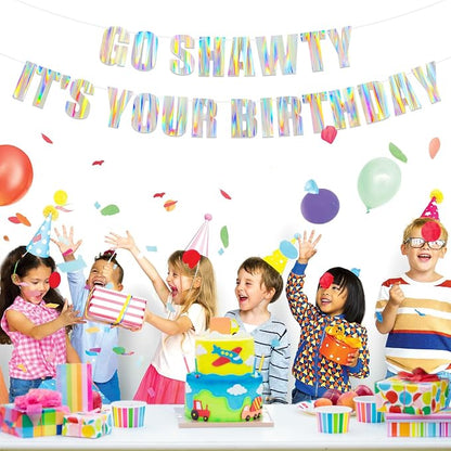 Iridescent Go Shawty It’s Your Birthday Pre-Strung Hip Hop Theme Banner — Funny - Image 6
