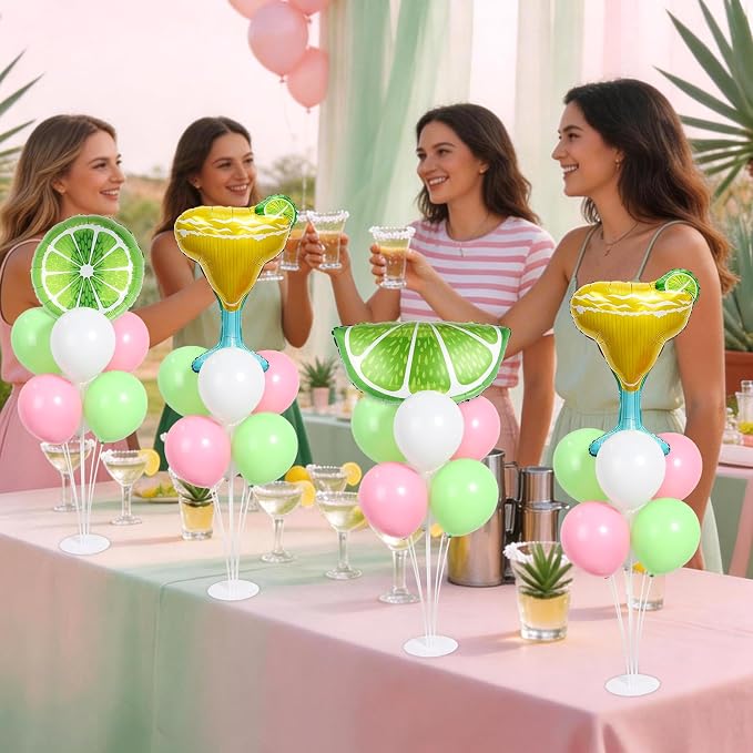 4 Sets Margarita and Lime Balloons Stand Kit - Image 5