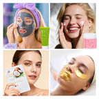 42 Pcs Christmas Gifts for Women, Super Fruit Bath and Body Gifts, Facial Skin Care Kit, Self-Care Gifts, Home Spa Set, Lip Gloss, Shower Gel, Face Sheet Mask, Serum, Birthday,Valentines, Present