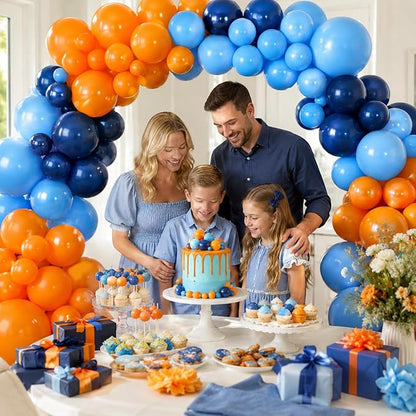 Blue Balloons Garland Arch Kit - Image 5