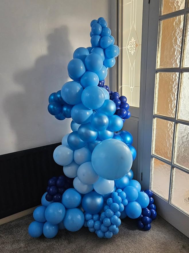 Blue Balloon Arch, Graduation Decoration - Image 6