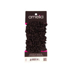 Amelia Beauty, Black Satin Small Scrunchies, 12-Pack – No Damage Hair Ties for Women, Gentle & Durable Hair Accessories, 2.5in x 0.5in