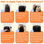 Full Shine Tape in Hair Extensions Color 4 Brown with 27 Blonde Highlights Remy Tape Ins Hair Human Hair Extensions Seamless Extensions 12 Inch Short Hair 20Pcs 30Grams Add Volume