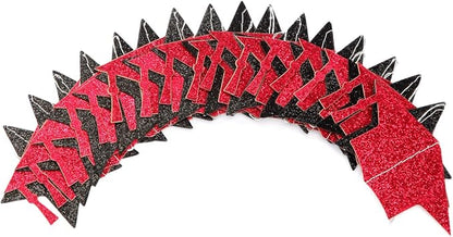 Red-Black Graduation-2026 Class Party-Decorations Garland - Image 4