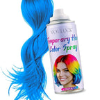 Blue Hair Spray Temporary, Hair Color Spray 1-Day Hair Dye Colored for Kids Women Men, Hair Wax Color Washable, Hair Paint Spray for Halloween Party Fast-Drying, Non-Sticky 4.06 Fl Oz
