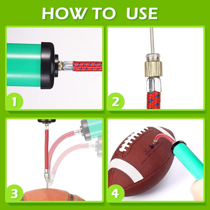 12 Sets Ball Pump Air Pumps Portable Hand Air Ball Pump Inflatables Air Ball - Image 4