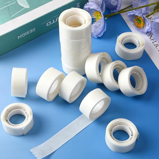 UPINS 3000Pcs Glue Points Dots 6mm Removable Balloon Glue Adhesive Dots | 30 - Image 4