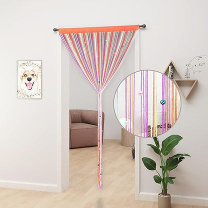 YIIBAII Beaded Curtain Beaded Curtains - Image 2