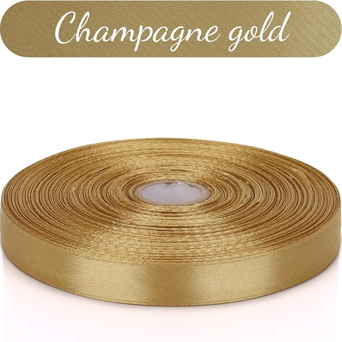 Nsilu Ribbon for Gift Wrapping 50 Yards Perfect Wedding Party Wreath Sewing DIY - Image 5