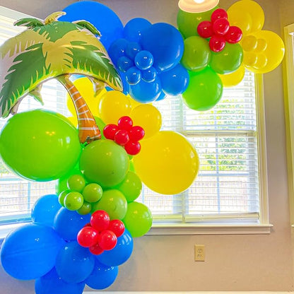 Voircoloria 90pcs Royal Blue Balloons Garland Arch Kit, 18 12 10 5 Inch | - Image 8