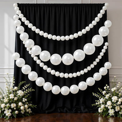 White Linking Balloons - Image 6