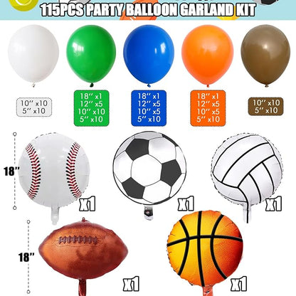 Sports Balloon Arch Garland Kit - Image 2