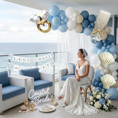 Last Toast on the Coast Decorations Kit, Beach Bachelorette Party Decorations - Image 6