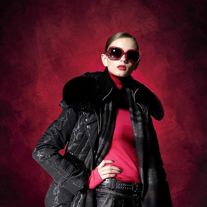 8X12ft Abstract Red Portrait Photography Backdrops - Image 3