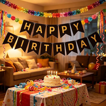 Happy Birthday Banner Birthday Party Supplies - Image 6