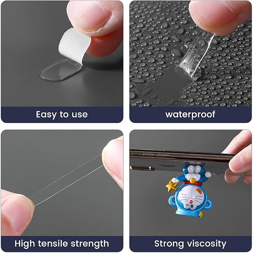 Double Sided Mounting Putty dots 0.31 inch x 0.52 inch Waterproof Clean - Image 2