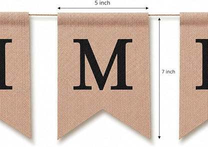 Pre-Printed Banner Kit – 97 BURLAP Flags - Image 2
