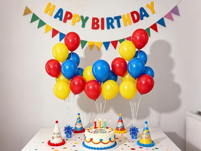 Blue Balloon Weights Pack of 6 - Image 3