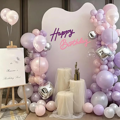 TONIFUL Happy Birthday Sign for Backdrop - Image 4