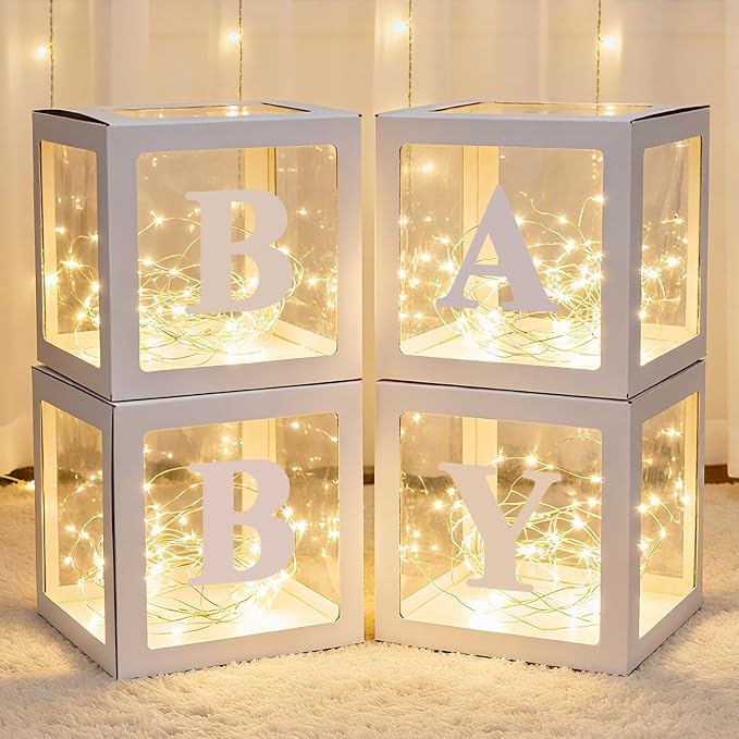 Lovelite Baby Boxes with Letters by Lovelite