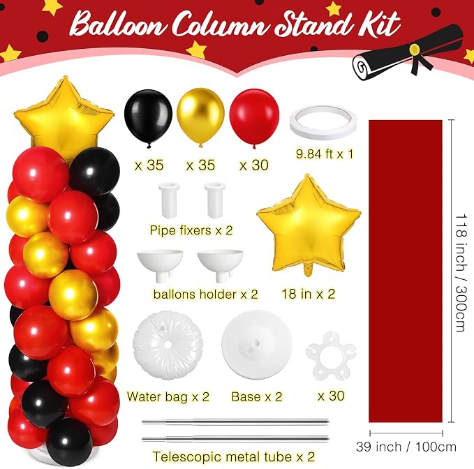 2 Sets of Balloon Column Stand Kit - Image 2
