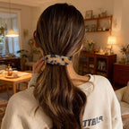 Hair Barrette for Women Large Vintage Acetate Oval Tortoise Not Easy to Break French Hair Clips for Thick Hair, 3 Pack