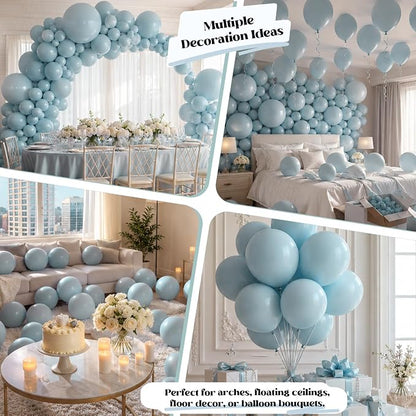Dusty Blue Balloons - Image 6