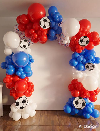 Red White Blue Balloons for 4th of July Decorations | 50 Pcs 12 Inch Red White - Image 9