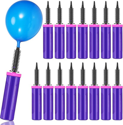 16 Pcs Handheld Balloon Air Pump Inflator Air Pump by Honoson