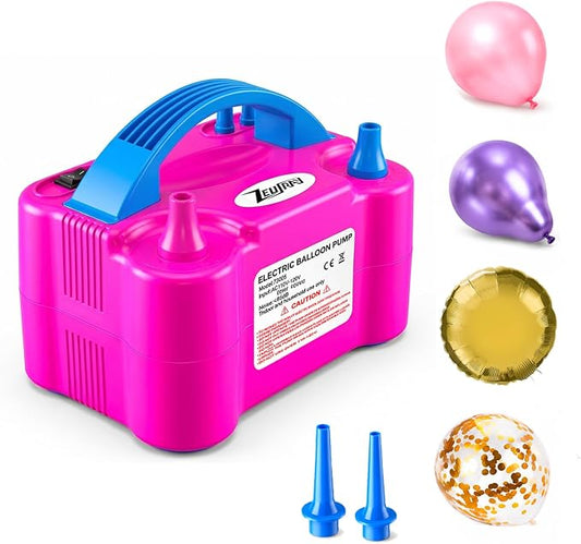 Electric Balloon Pump Dual Nozzle, Inflation by ZEUSRAY