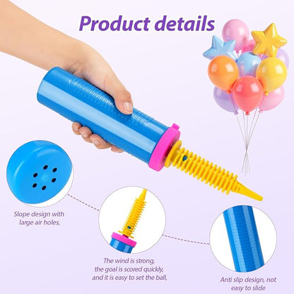 4 Pack Balloon Pump Bulk, Manual Air Pump - Image 5
