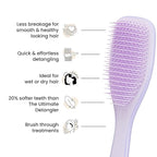 Tangle Teezer Fine & Fragile Ultimate Detangler Brush, Dry & Wet Hair Brush to Detangle & Reduce Breakage, Hypnotic Heather
