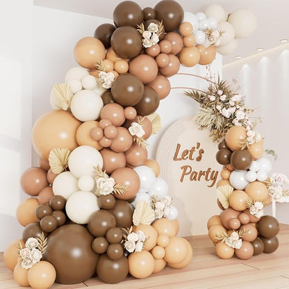 DBKL Brown Balloon Garland Arch Kit by DBKL